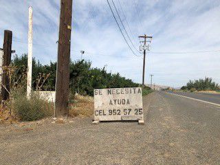 Letrero de empleo